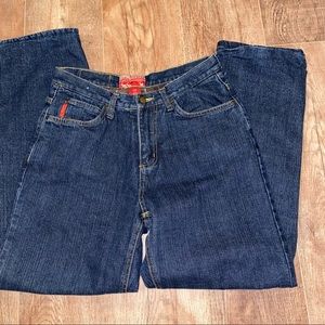 Caribou Creek Flannel Lined Jeans Size 12 in Great Condition